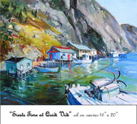 siesta time at Quidi-Vidi